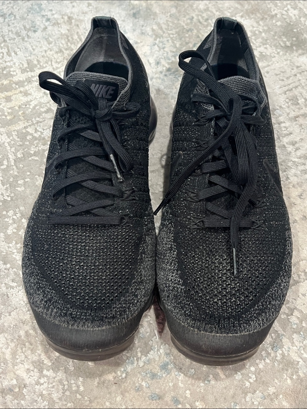 Nike Black/grey vapormax Sneakers